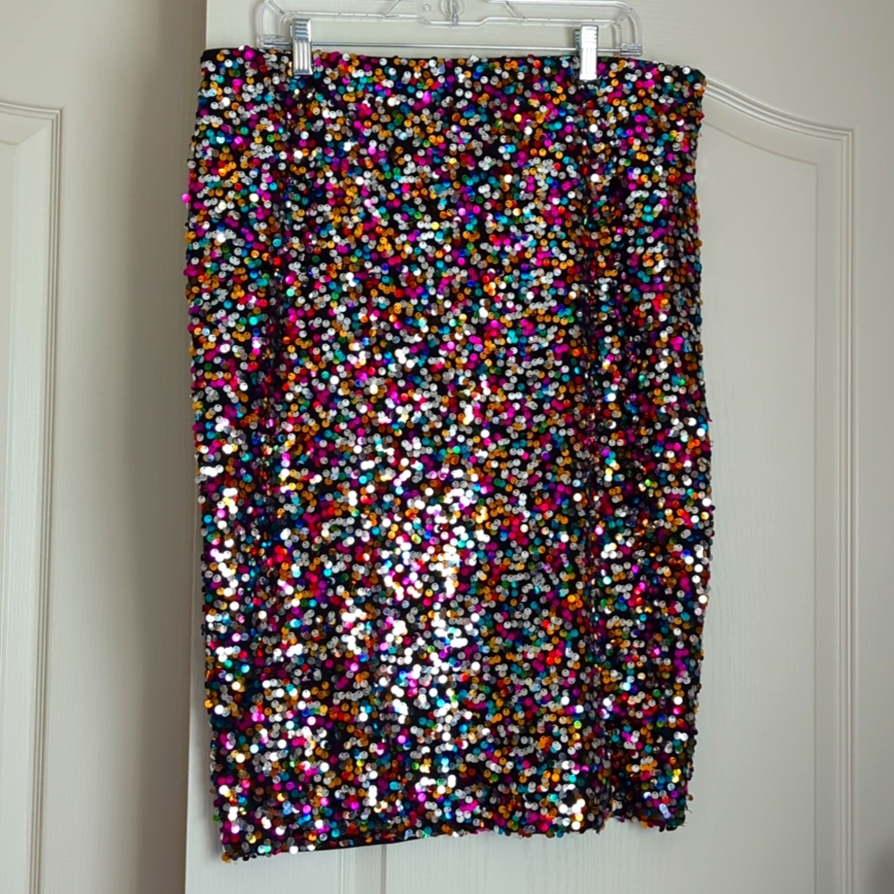 Sequin Skirt